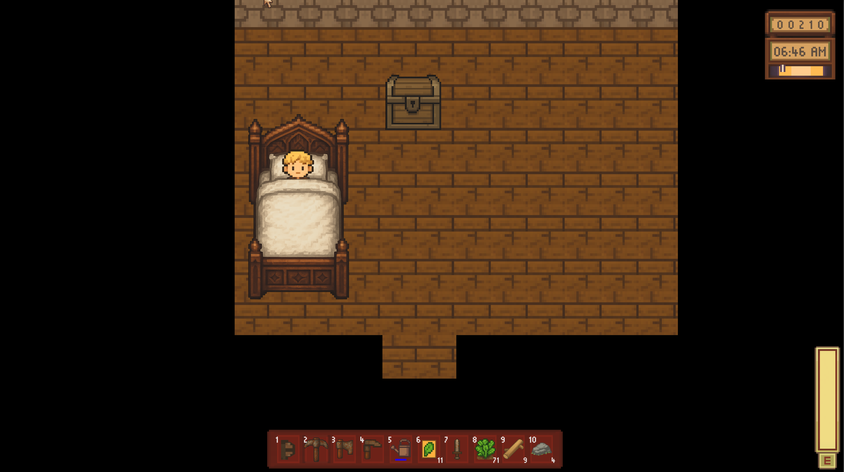 Comfy bed